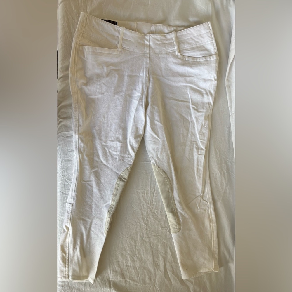 Ariat Cream Equestrian Breech Pants